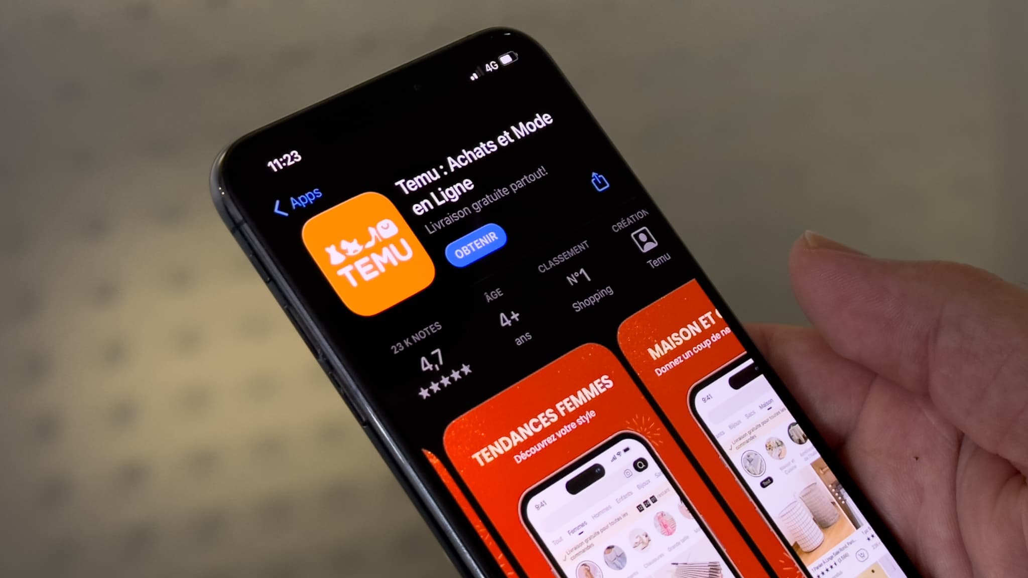 Les avantages exclusifs de l’application Temu